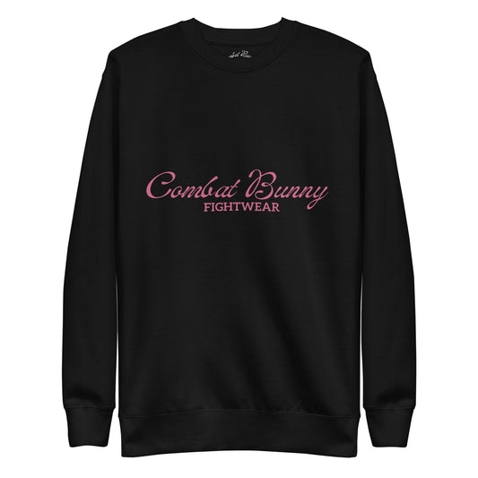 Unisex Pink Combat Bunny Premium Sweatshirt